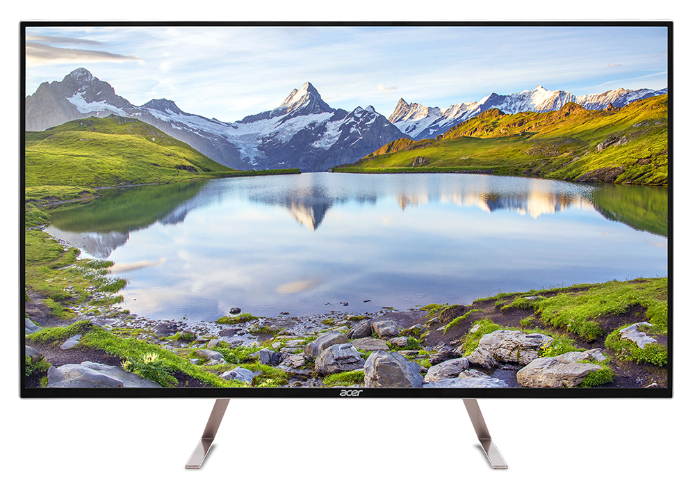 Телевизор 43 дюйма какой купить в 2024. Монитор Acer 43.
