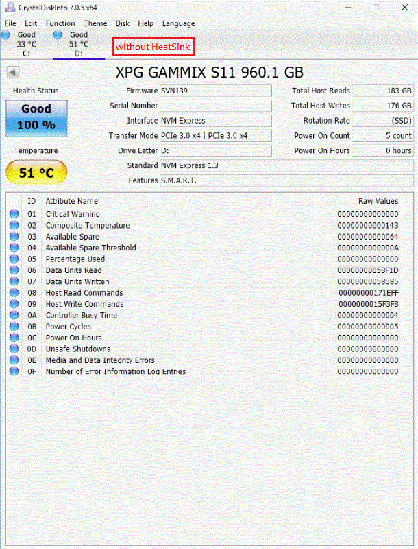 XPG GAMMIX S11 3
