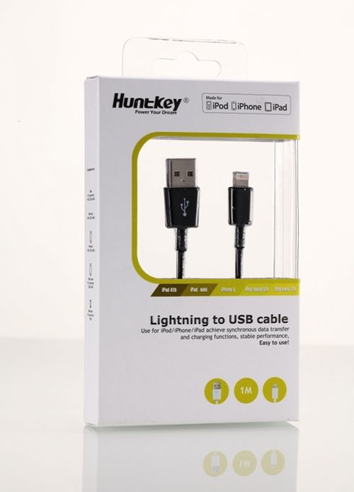 huntkey-Lightning to USB Cable 4